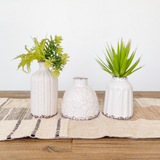 Textured Patterned Vase