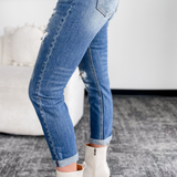 Saylor Mid Rise Slim Boyfriend KanCan Jeans