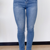 Christa Slim Straight Vervet Jeans