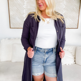 Arianna Button Up Duster