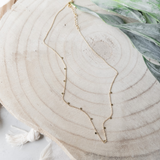 Dainty Coin Gold Necklace
