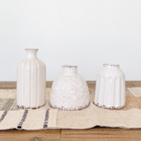 Textured Patterned Vase