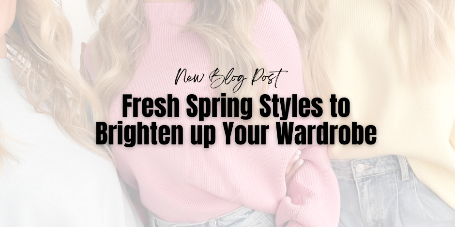 Spring styles in pops of color
