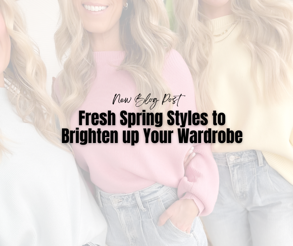 Spring styles in pops of color