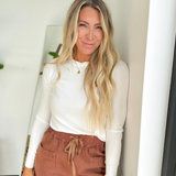 Ivory - Classic Knit Sweater
