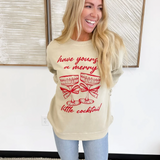 Have Yourself a Merry Little Cocktail Crewneck