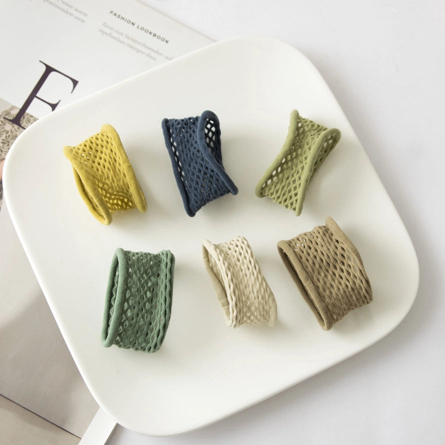 Seamless Fish Net Hair Ties