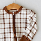 Homestead Plaid Romper
