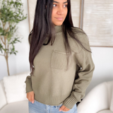 Ashley Turtleneck Textured Sweater