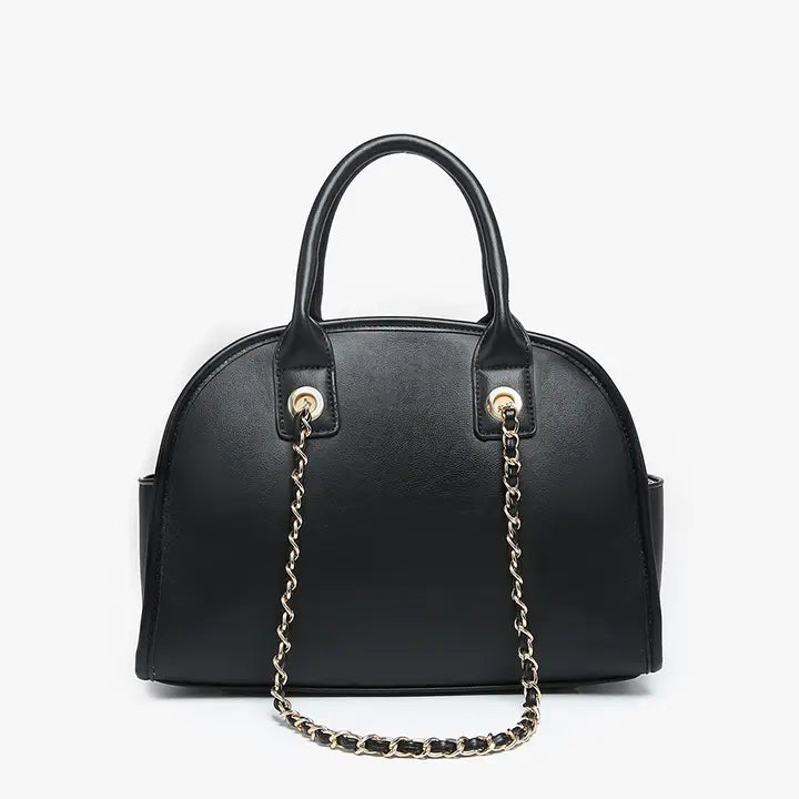 Dome Bag with Chain Strap