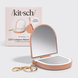 LED Compact Mirror Keychain