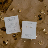 Purpose Stud Earrings