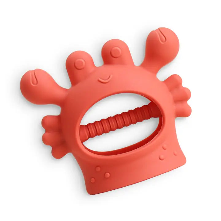 Bitzy Grip Silicone Mitt Teether