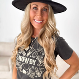 Howdy Grey Graphic Tee