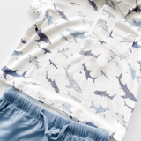 Sharks Polo Shirt & Shorts Set