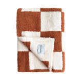 Kids Checkered Plush Blanket