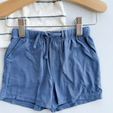 Vintage Stripe Polo with Shorts