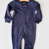 Navy Romper