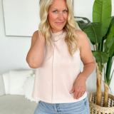 Blush Buttery Soft Sleeveless Top