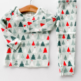 Festive Firs Waffle Two Piece Set