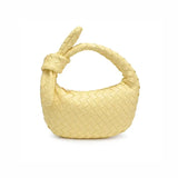 Lizzie Woven Knot Clutch