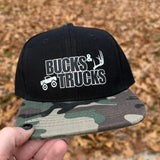 Bucks & Trucks Hat - Black/Camo
