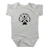 Land Of 10K Lakes Ash Onesie