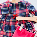 Holiday Flannel Dress & Leggings Set