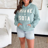 Dusty Blue Minnesota Hooded Sweatshirt