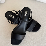 Chunky Black MIA Heels