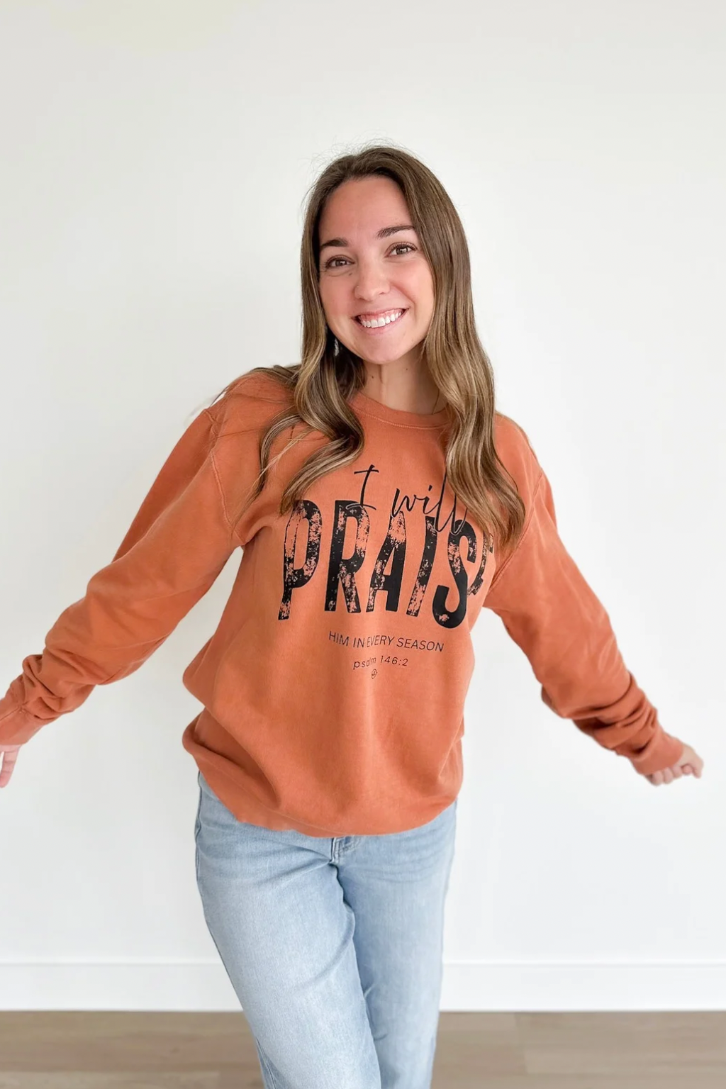 I Will Praise Him Sweatshirt