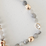 Jumbo Marble Beaded Necklace