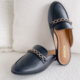 Lennox Black Mules