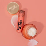 Poppy & Pout Lip Care Duo | Pomegranate Peach