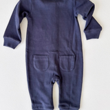 Navy Romper