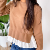 Carly Crewneck Sweater Shirt