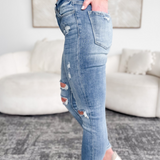 Ashton Mid-Rise Vervet Jeans