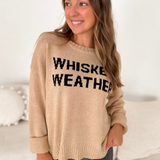 Whiskey Weather Tan Sweater
