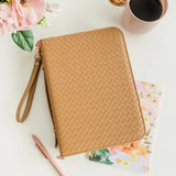 Weave Crossbody Bible Cover