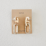 Chain Link Dangle Earrings