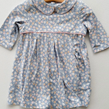 Floral Blue Dress & Leggings