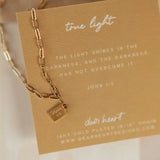 True Light Mini Tag Necklace