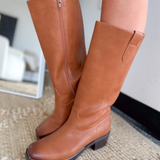 Tan Duston Mid Calf Boots
