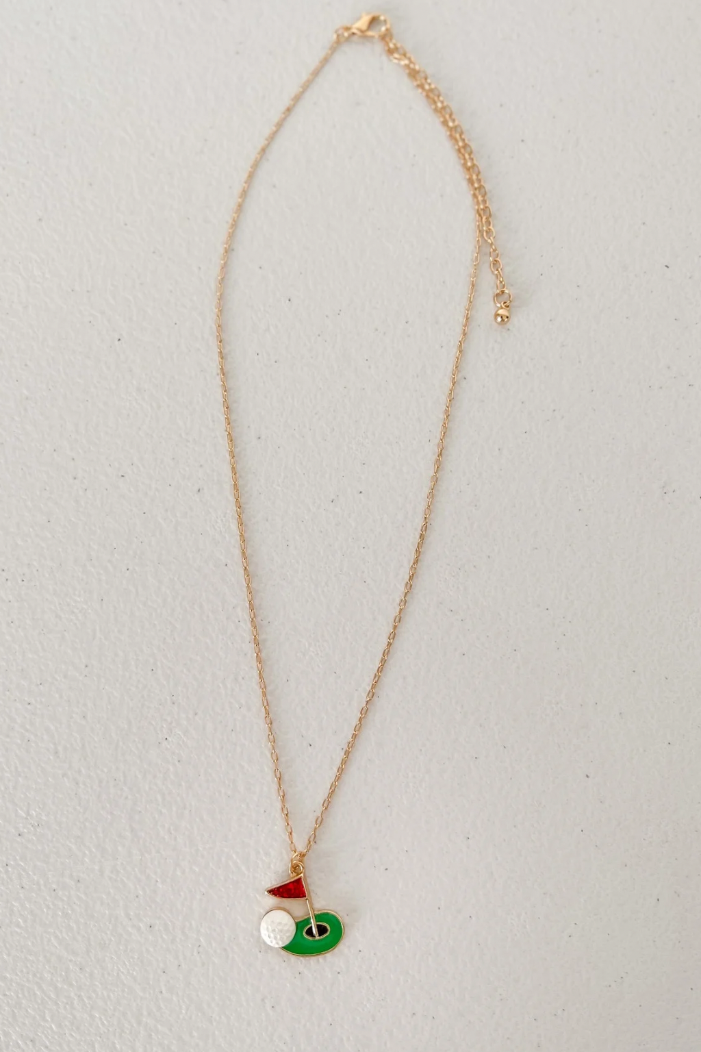 Hole in One Pendant Golf Necklace