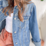 Josie Medium Wash Jean Jacket