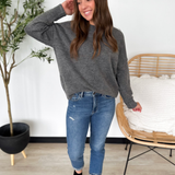 Classic Crewneck Knit Sweater (2 Colors)