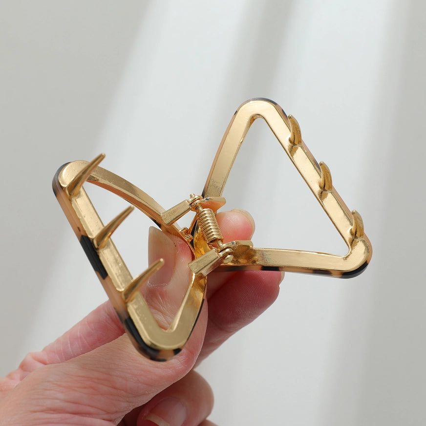 Small Classic Triangle Metal Clip