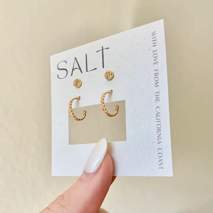 Everyday Hoop & Stud Earring Set