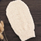 Bath Hemp Fiber Body Exfoliating Scrubber Glove