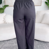 Lydia Black Wide Leg Pants